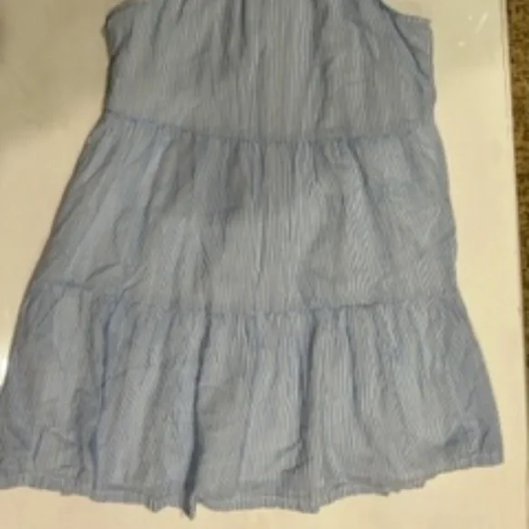 Old Navy Dress - Size L - Blue and White Stripes - Picture 2 of 4